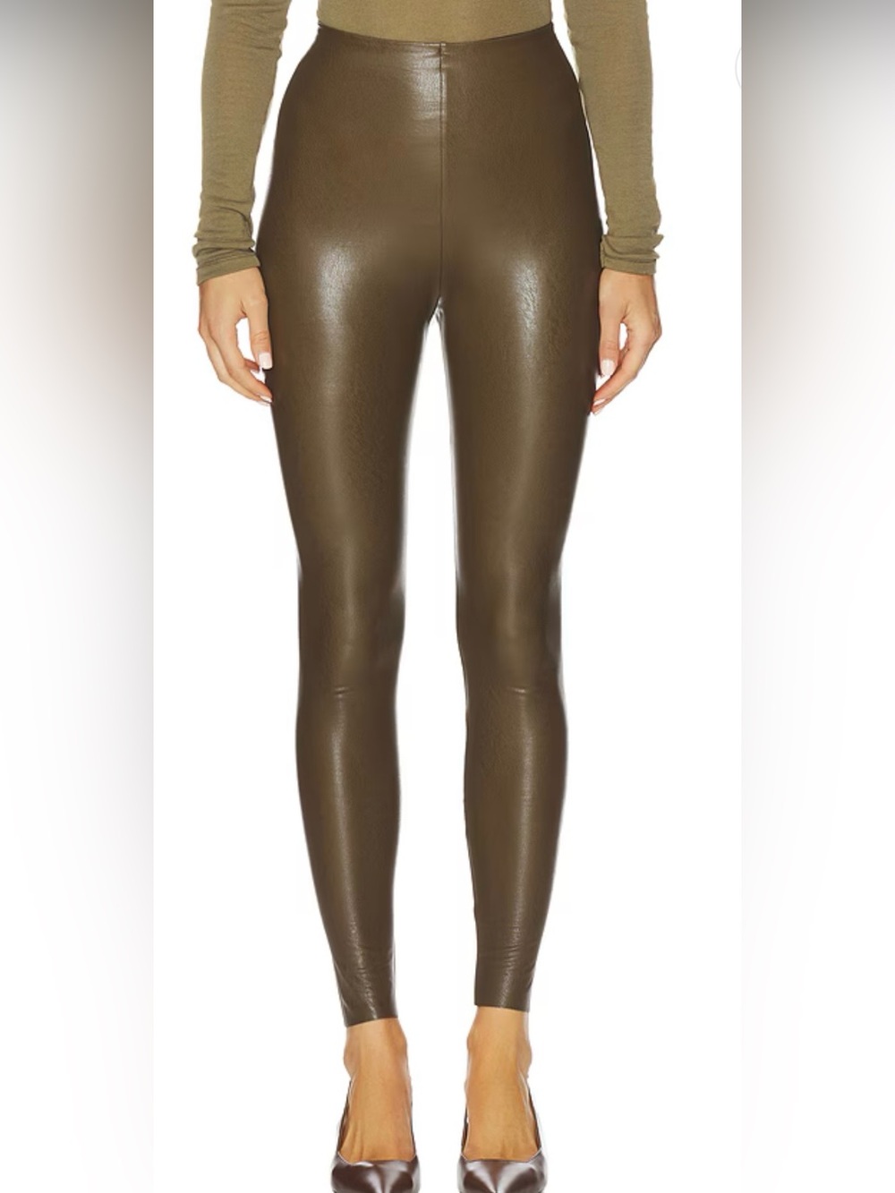 Commando Faux Leather Legging in Cadet. NWT! Sz: XL